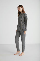 U.S. Polo Women Round Neck Pajama Set